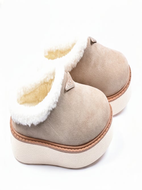 Pantuflas Mujer Invierno Mule Estilo Escandinavo ND10882 - Kiabi