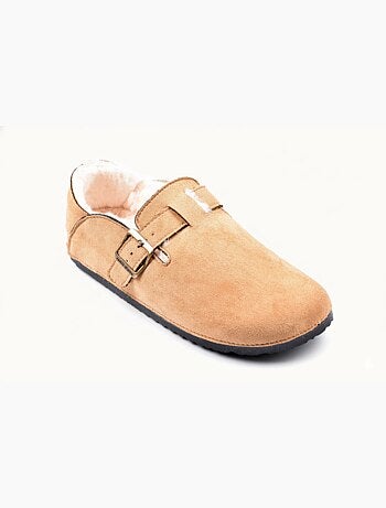 Pantuflas Mujer Invierno Sabots Interior Forrados MD8845