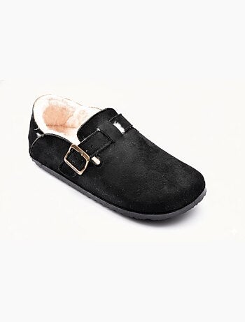 Pantuflas Mujer Invierno Zuecos de Interior Forrados MD8845