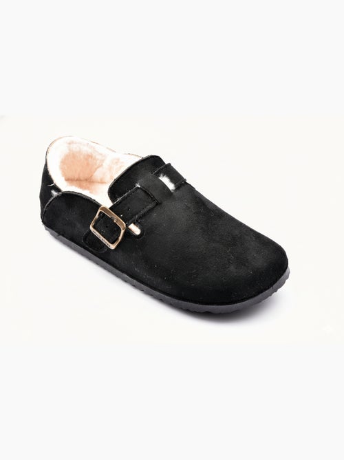 Pantuflas Mujer Invierno Zuecos de Interior Forrados MD8845 - Kiabi