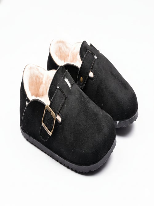 Pantuflas Mujer Invierno Zuecos de Interior Forrados MD8845 - Kiabi