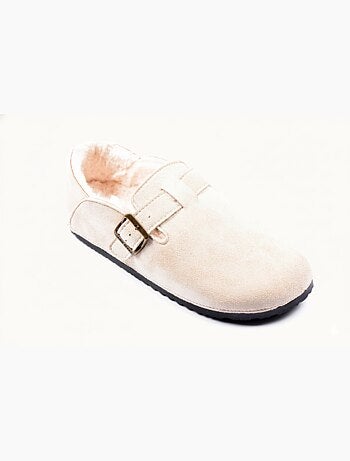 Pantuflas Mujer Invierno Zuecos de Interior Forrados MD8845