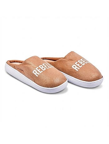 Pantuflas Mujer Lurex Glitter