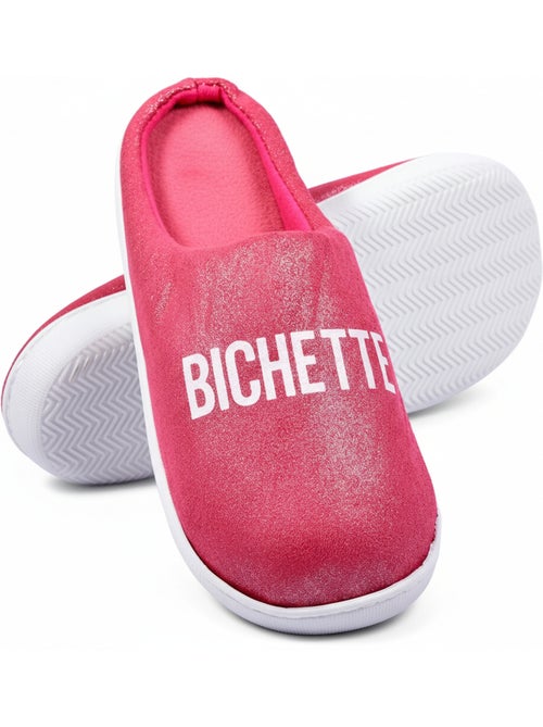 Pantuflas Mujer Lurex Glitter - Kiabi