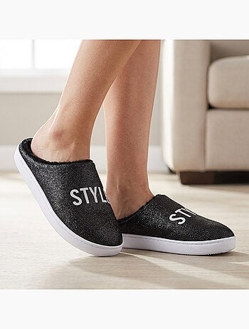 Pantuflas Mujer Lurex Glitter