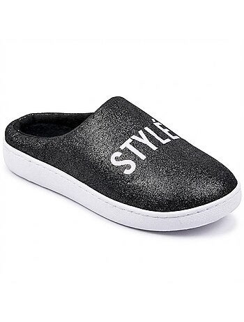 Pantuflas Mujer Lurex Glitter