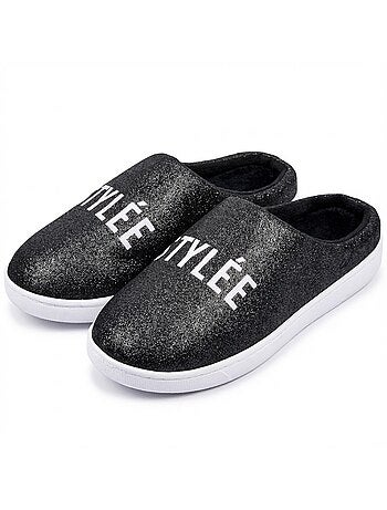 Pantuflas Mujer Lurex Glitter