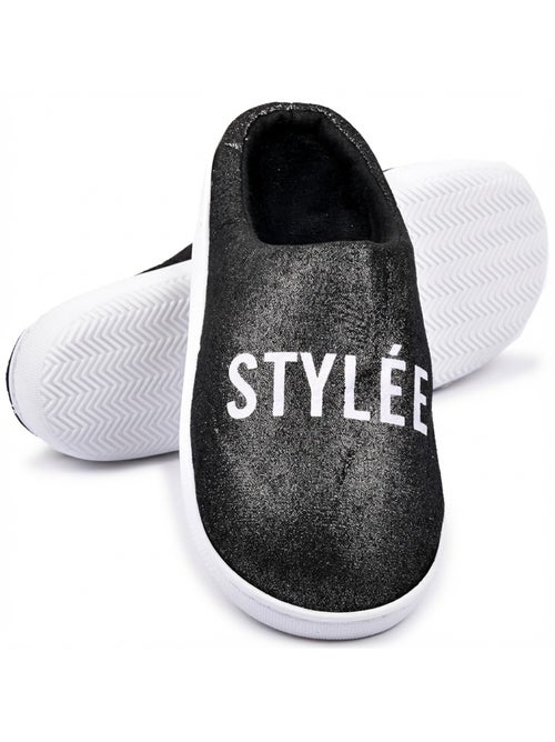 Pantuflas Mujer Lurex Glitter - Kiabi