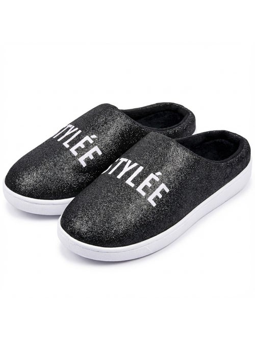 Pantuflas Mujer Lurex Glitter - Kiabi