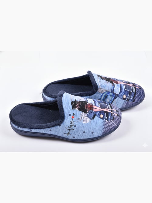 Pantuflas Mujer Mule PhotoPrint - Kiabi