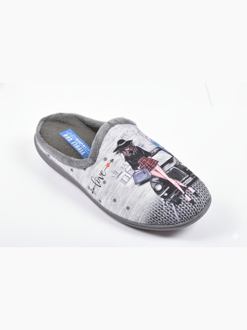 Pantuflas Mujer Mule PhotoPrint - Kiabi