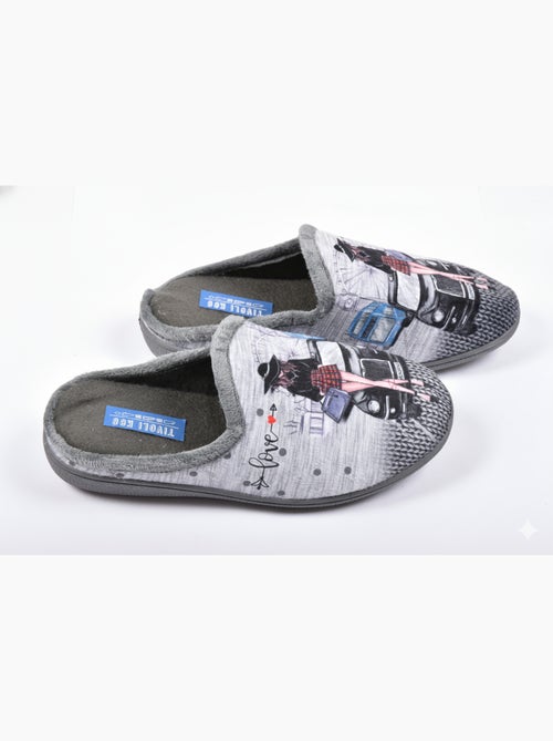 Pantuflas Mujer Mule PhotoPrint - Kiabi