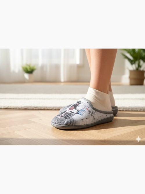 Pantuflas Mujer Mule PhotoPrint - Kiabi