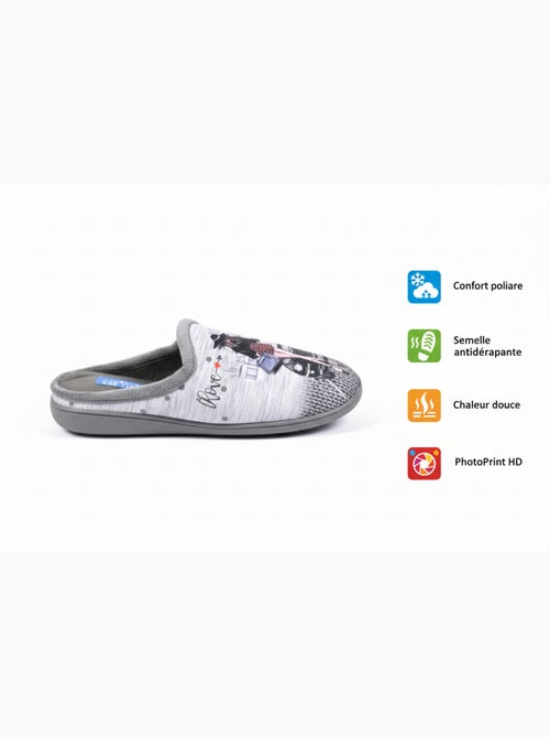 Pantuflas Mujer Mule PhotoPrint - Kiabi