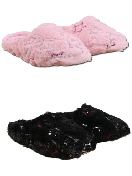 Pantuflas Mujer Pack de 2 - Kiabi
