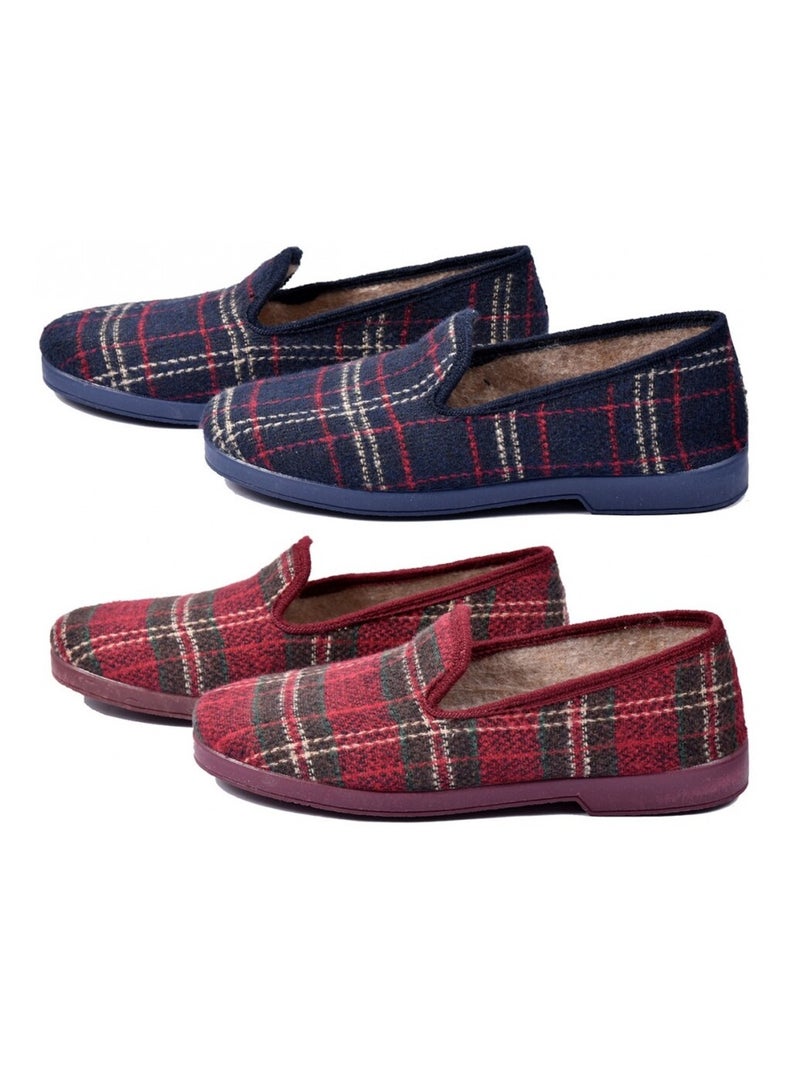 Pantuflas Mujer Pantofla PREMIUM Azul marino - Kiabi