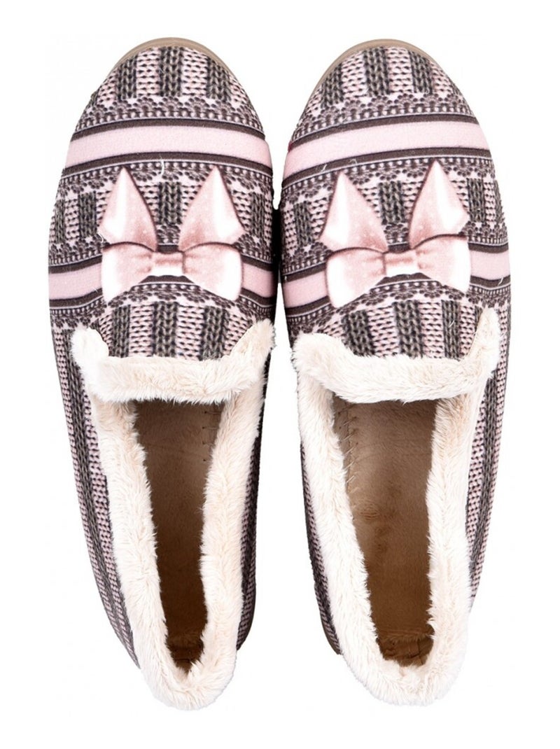 Pantuflas Mujer PREMIUM FANTASIA Taupe - Kiabi