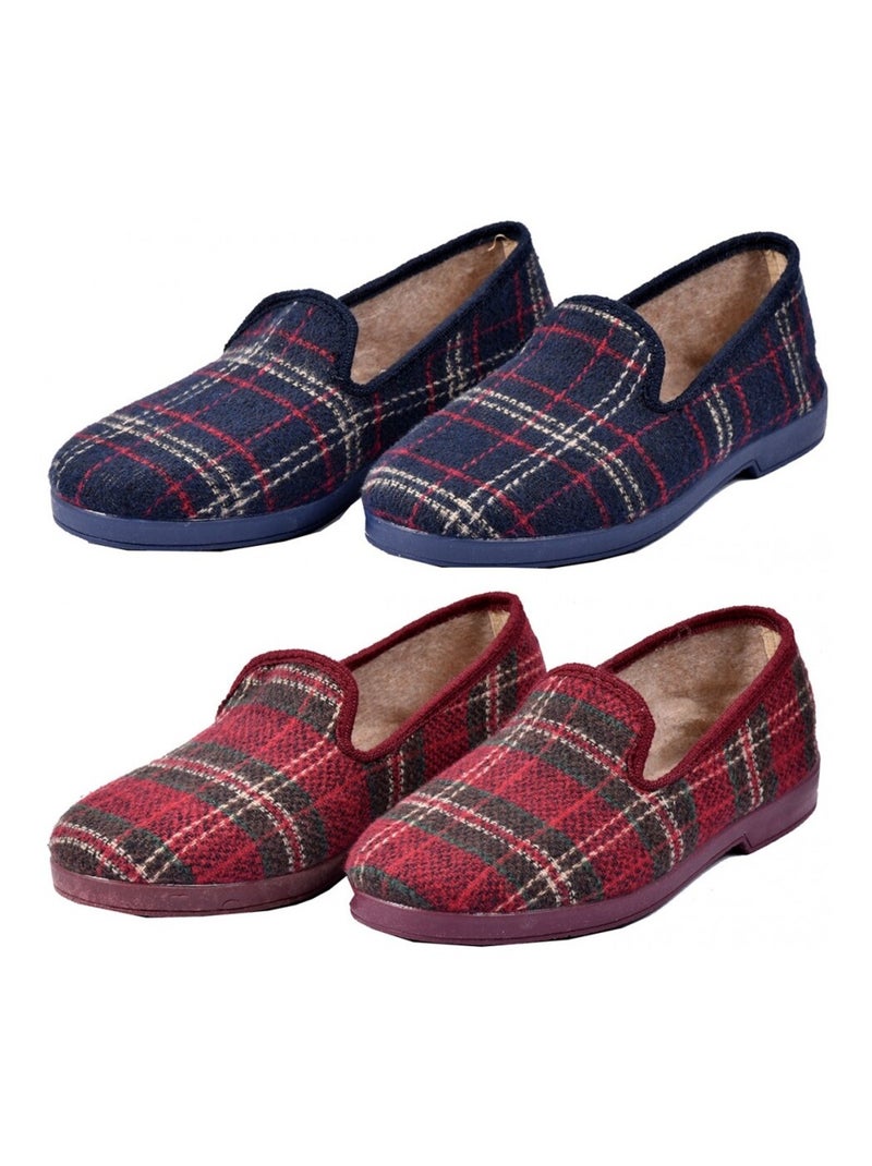 Pantuflas Mujer PREMIUM Pack de 2 Multicolor - Kiabi