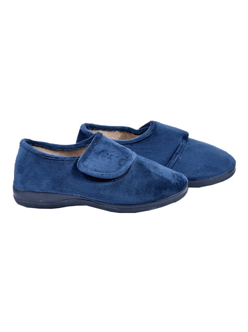 Pantuflas Mujer Zapatillas PREMIUM Azul marino - Kiabi