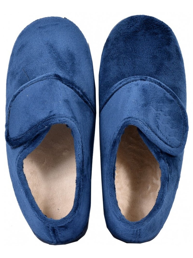 Pantuflas Mujer Zapatillas PREMIUM Azul marino - Kiabi