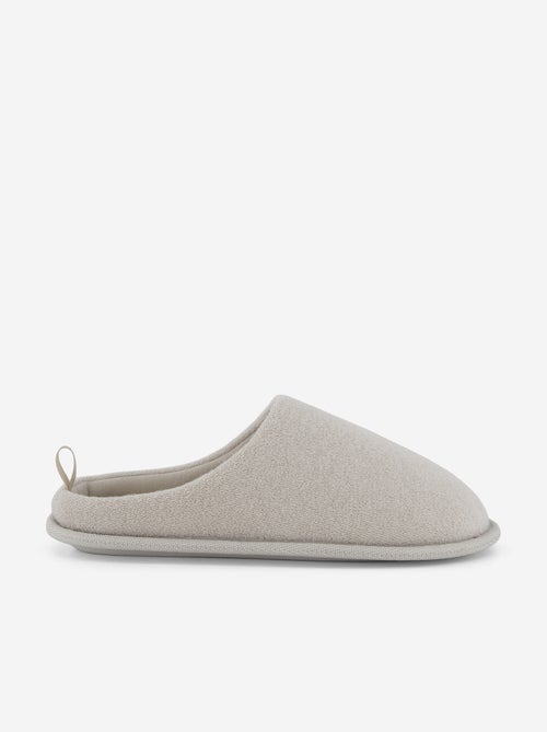 Pantuflas mules lisas - Kiabi Pantuflas mules lisas - Kiabi