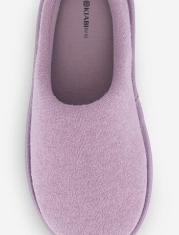 Pantuflas mules lisas