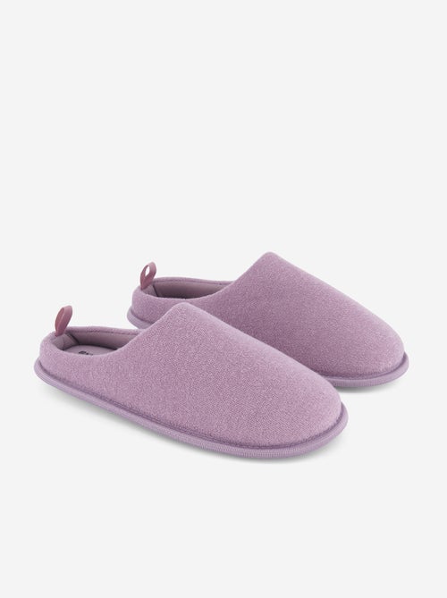 Pantuflas mules lisas - Kiabi Pantuflas mules lisas - Kiabi