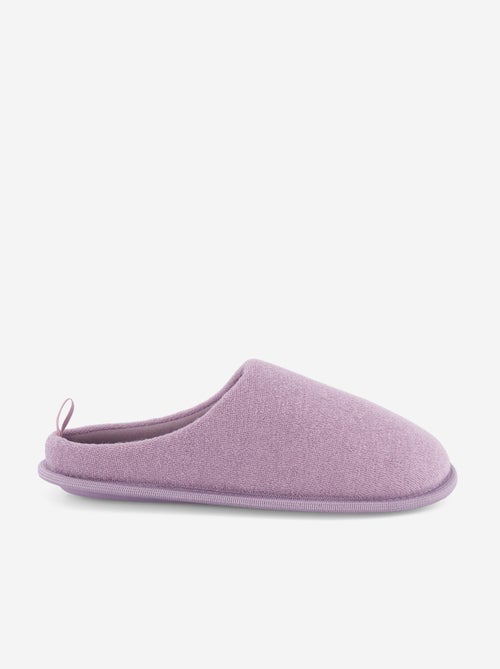 Pantuflas mules lisas - Kiabi Pantuflas mules lisas - Kiabi
