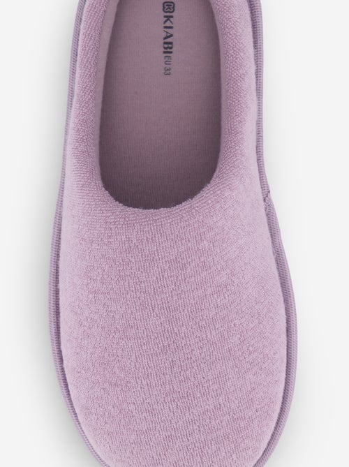 Pantuflas mules lisas - Kiabi Pantuflas mules lisas - Kiabi