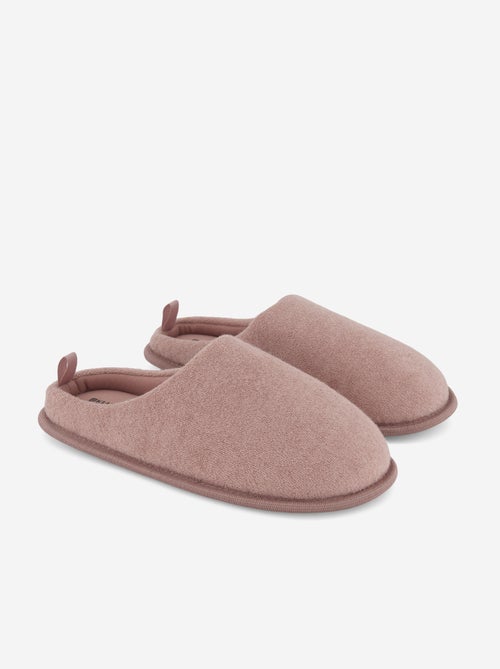Pantuflas mules lisas - Kiabi Pantuflas mules lisas - Kiabi