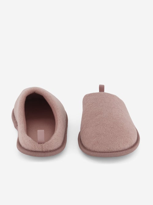 Pantuflas mules lisas - Kiabi Pantuflas mules lisas - Kiabi