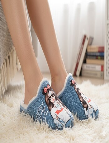 Pantuflas Mules mujer PHOTOPRINT