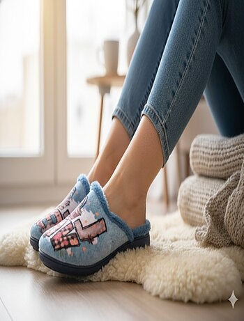 Pantuflas Mules mujer PHOTOPRINT