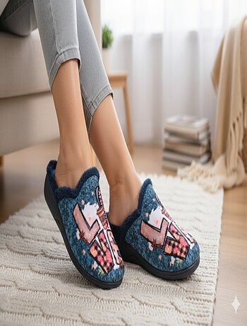 Pantuflas Mules mujer PHOTOPRINT