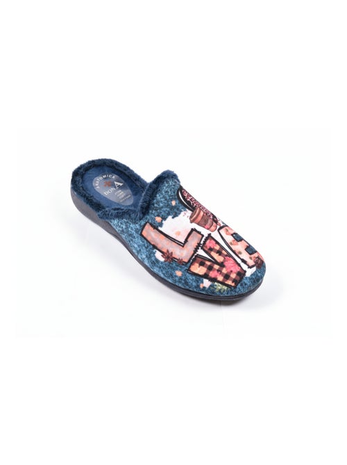 Pantuflas Mules mujer PHOTOPRINT - Kiabi