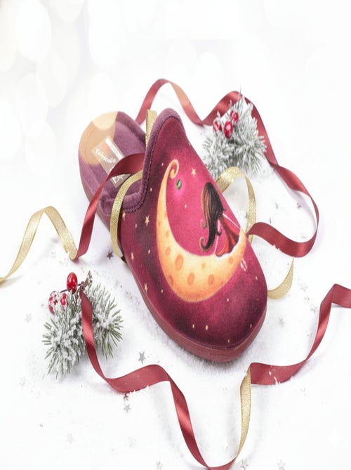 Pantuflas Mules mujer PHOTOPRINT - Kiabi