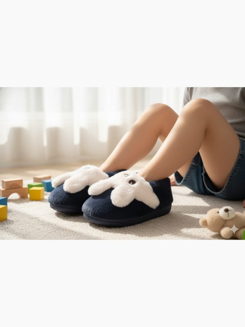 Pantuflas Niño Animales 3D Ultra Suaves MB732831 - Kiabi