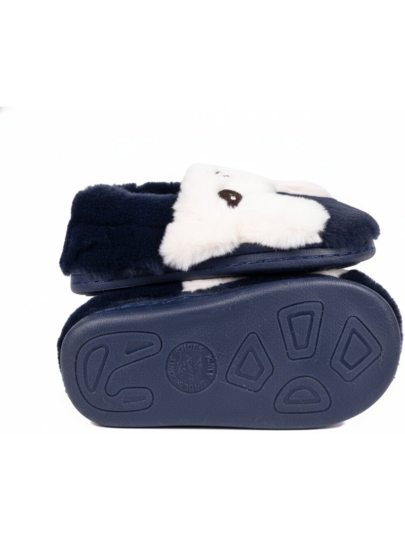Pantuflas Niño Animales 3D Ultra Suaves MB732831 Azul - Kiabi