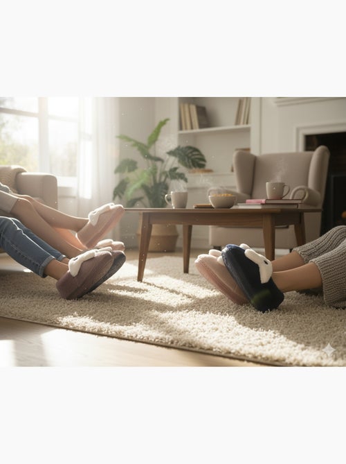 Pantuflas Niño Animales 3D Ultra Suaves MB732831 - Kiabi