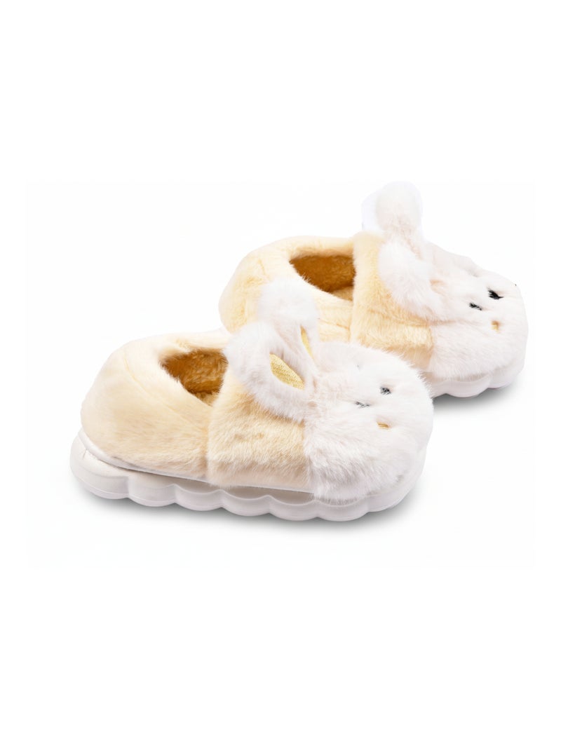 Pantuflas Niño Animales 3D Ultra Suaves MD9758 Amarillo - Kiabi