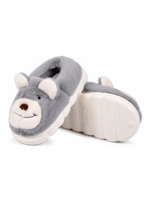 Pantuflas Niño Animales 3D Ultra Suaves MD9758 - Kiabi Pantuflas Niño Animales 3D Ultra Suaves MD9758 - Kiabi