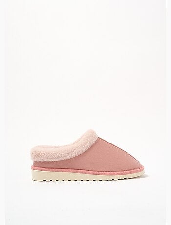 Pantuflas suaves con forro vegano ancho confort - Afibel