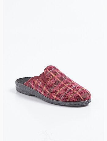 Pantuflas tipo mule con ancho cómodo y elástico - Afibel