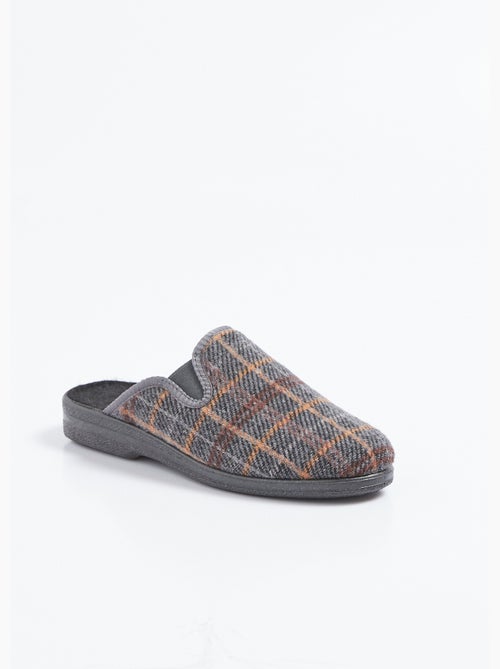 Pantuflas tipo mule con ancho cómodo y elástico - Afibel - Kiabi