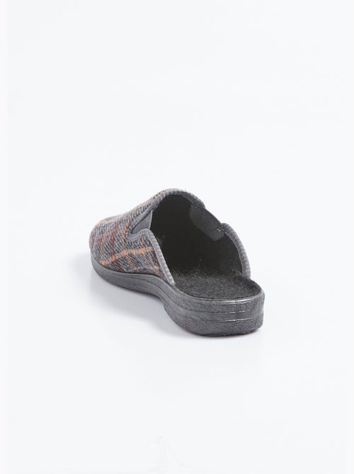 Pantuflas tipo mule con ancho cómodo y elástico - Afibel - Kiabi