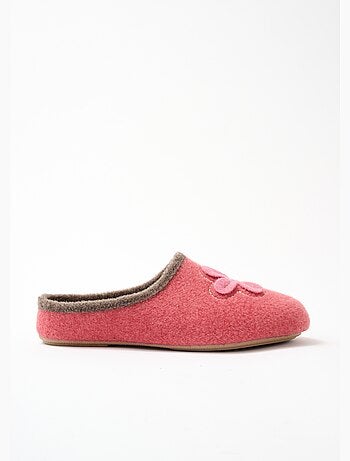 Pantuflas tipo mule con cuña ancha y confort - afibel