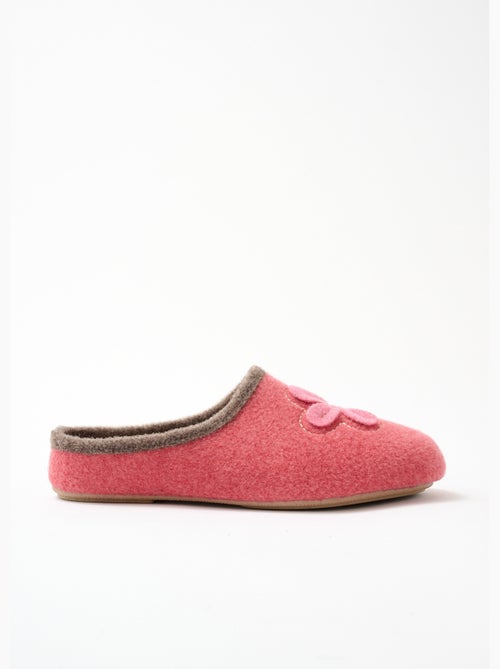 Pantuflas tipo mule con cuña ancha y confort - afibel - Kiabi Pantuflas tipo mule con cuña ancha y confort - afibel - Kiabi