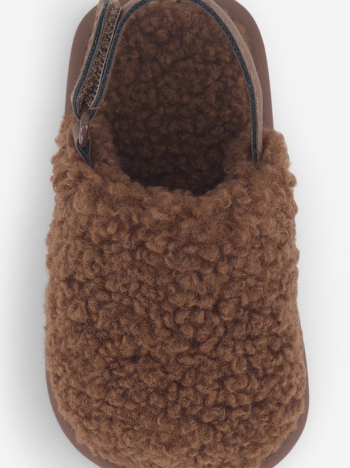 Pantuflas tipo mule con tiras de sujeción - Kiabi Pantuflas tipo mule con tiras de sujeción - Kiabi
