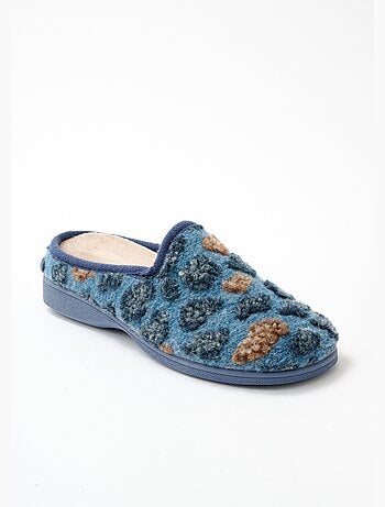 Pantuflas tipo mule de ancho confort - Afibel