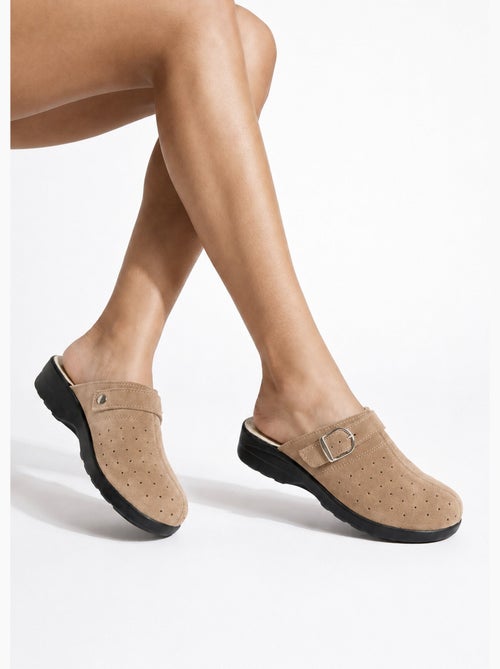 Pantuflas tipo mule de ancho confort - afibel - Kiabi Pantuflas tipo mule de ancho confort - afibel - Kiabi